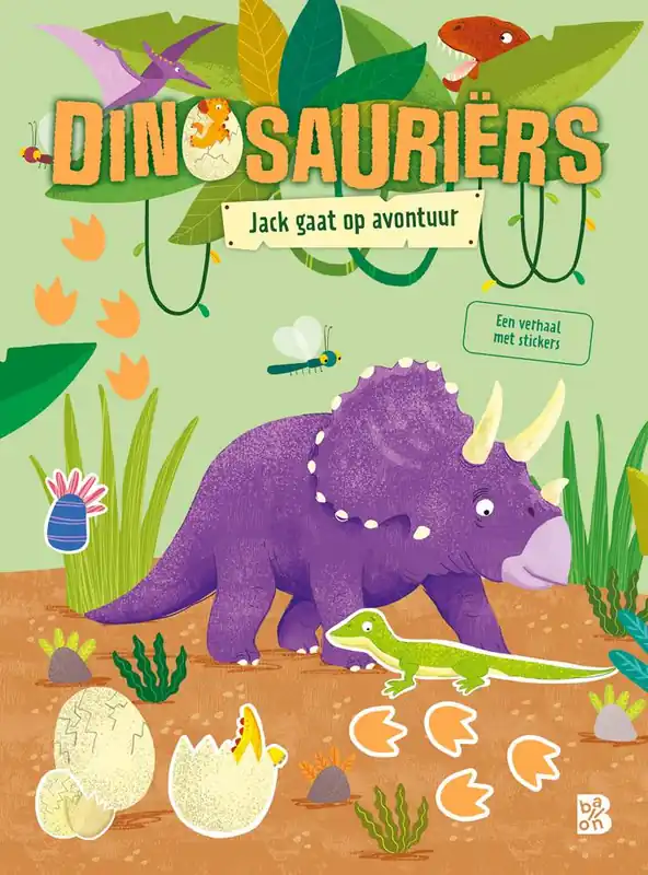 Dinosauriërs verhalenplakboek / Druk 1 Voordeelprijs