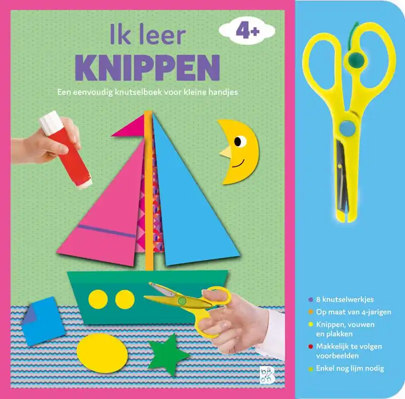 Ik leer knippen 4+ (boot) met schaartje / Druk 1 Hete Deal