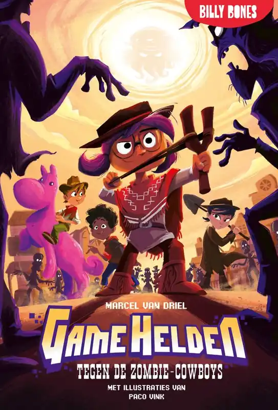 Fabrieksprijs Game Helden tegen de zombie-cowboys / Druk 2