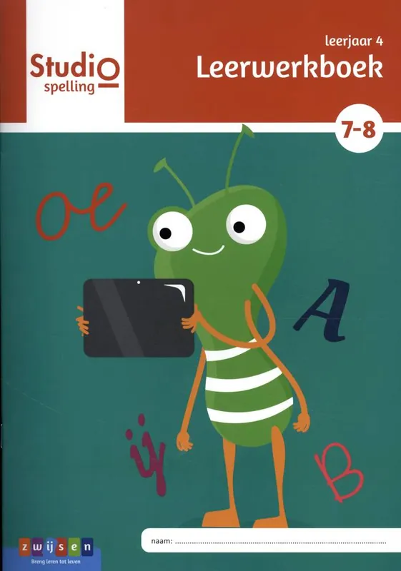 Studio Spelling leerjaar 4 blok7 en 8 Leerwerkboek / Druk 1 Premium