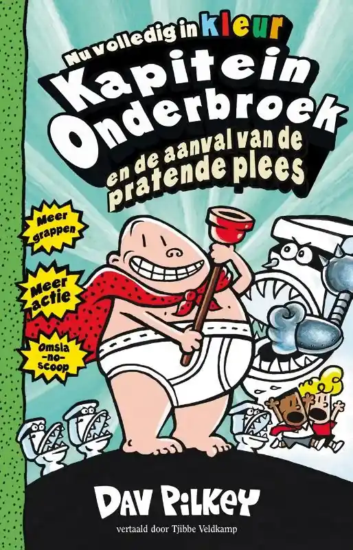 Goedkoop Kapitein Onderbroek en de aanval van de pratende plees