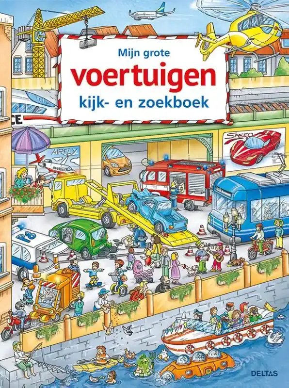 Mijn grote voertuigen kijk- en zoekboek Beperkte Voorraad