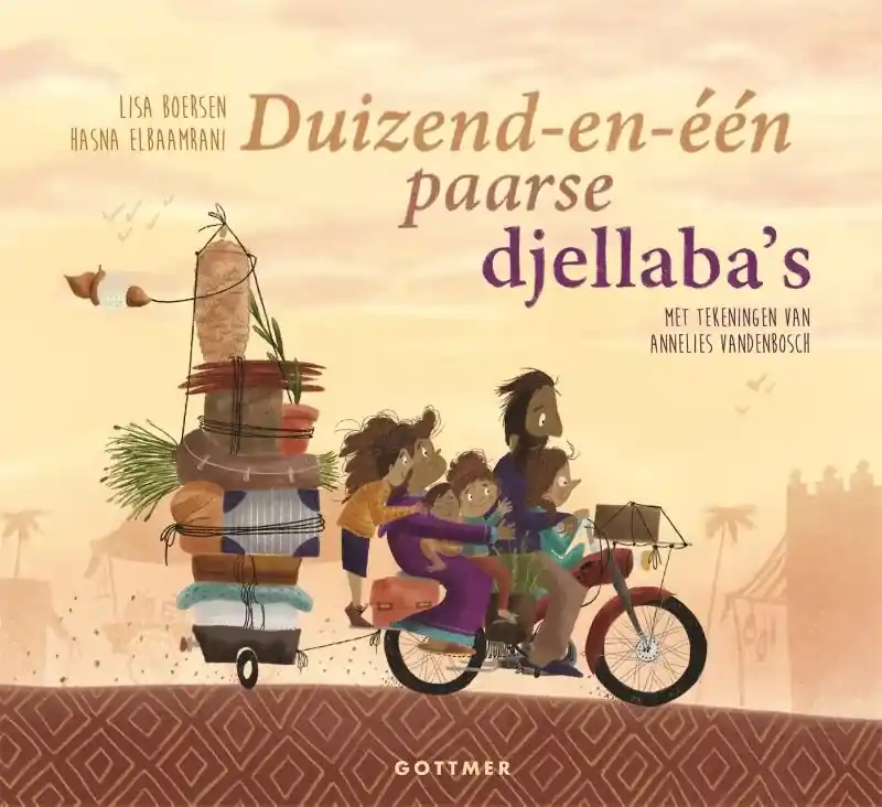 Duizend-en-één paarse djellaba's Shop Nu