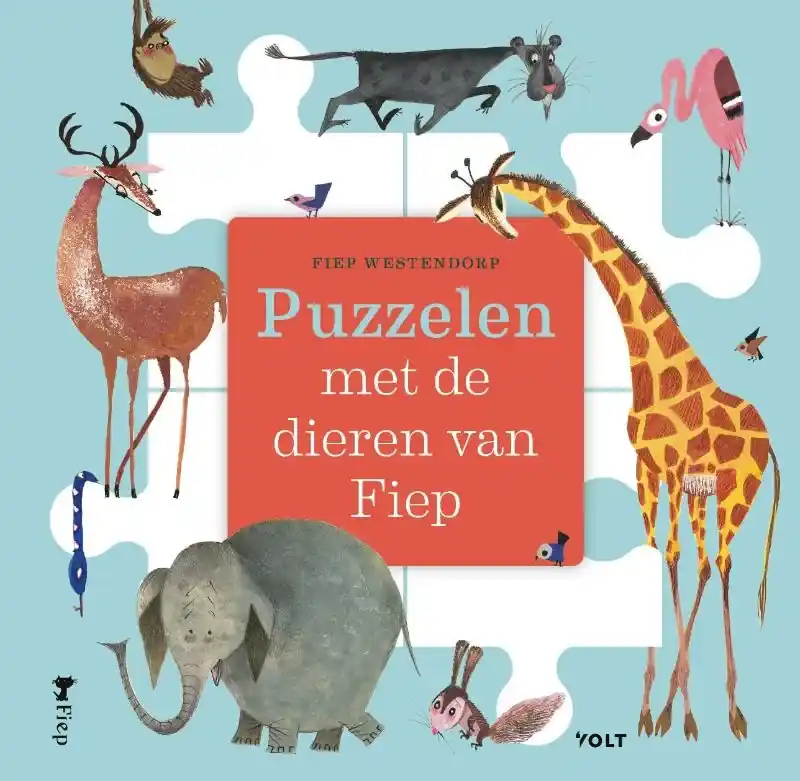 Beperkte Voorraad Puzzelen met de dieren van Fiep