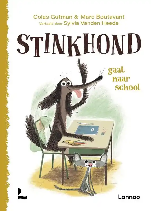 Hoge Kwaliteit Stinkhond gaat naar school
