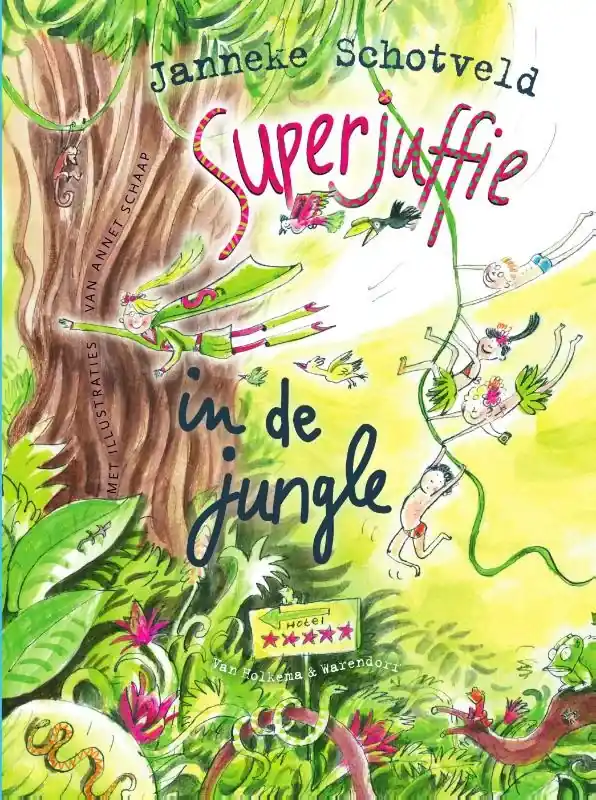 Merkproduct Superjuffie in de jungle