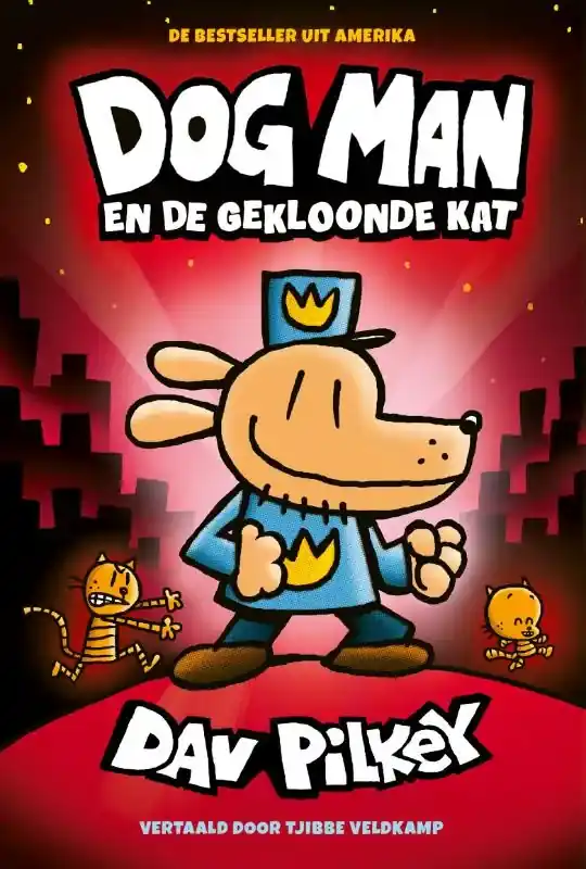 Dog Man en de gekloonde kat Gratis Verzending