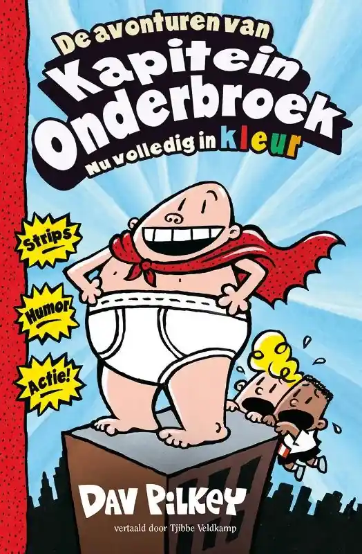Kapitein Onderbroek Manga 1 Flitsaanbieding