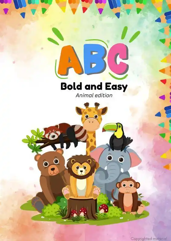 Speciale Aanbieding ABC Bold and Easy: Animal edition / Druk 1