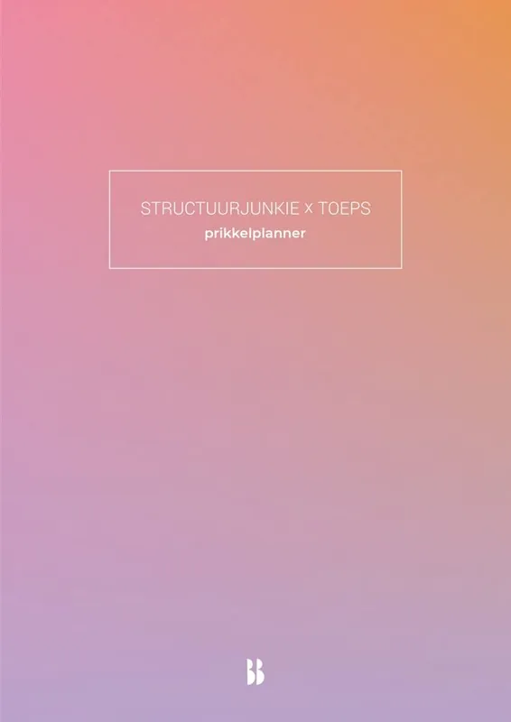 Structuurjunkie x TOEPS-prikkelplanner / Druk 1 Lage Kosten
