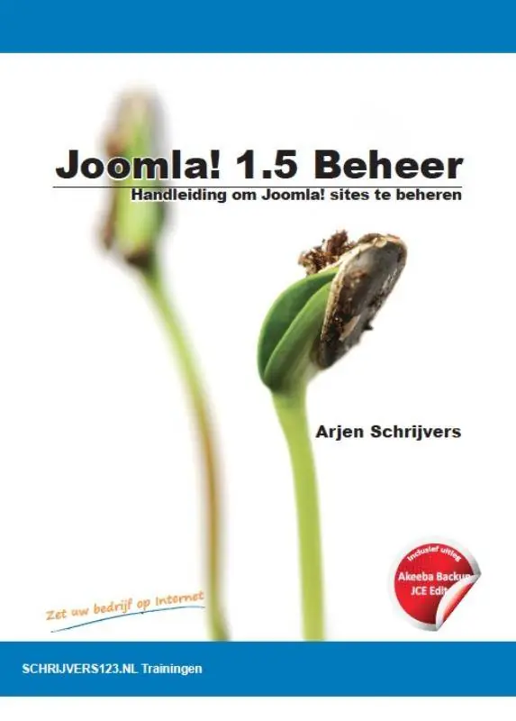 Flitsaanbieding Joomla! 1.5 Beheer / Druk 1