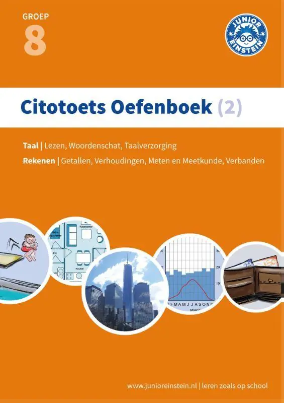 Nieuw Citotoets oefenboek 2; Gemengde opgaven; Groep 8 / Druk 1
