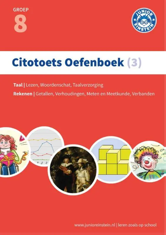 Citotoets oefenboek 3; Gemengde opgaven; Groep 8 / Druk 1 Populair