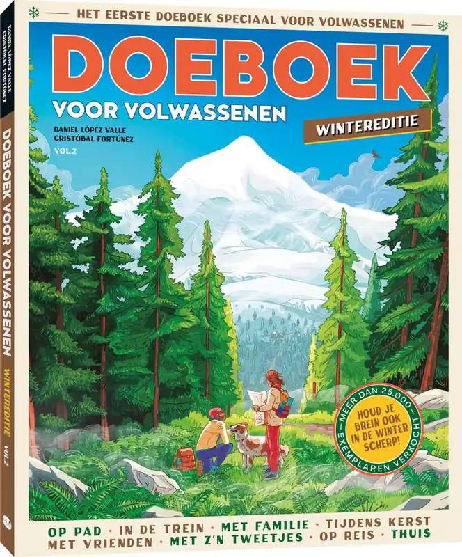 Rechtstreeks Van De Fabrikant Doeboek voor volwassenen vol. 2 winter / Druk 1