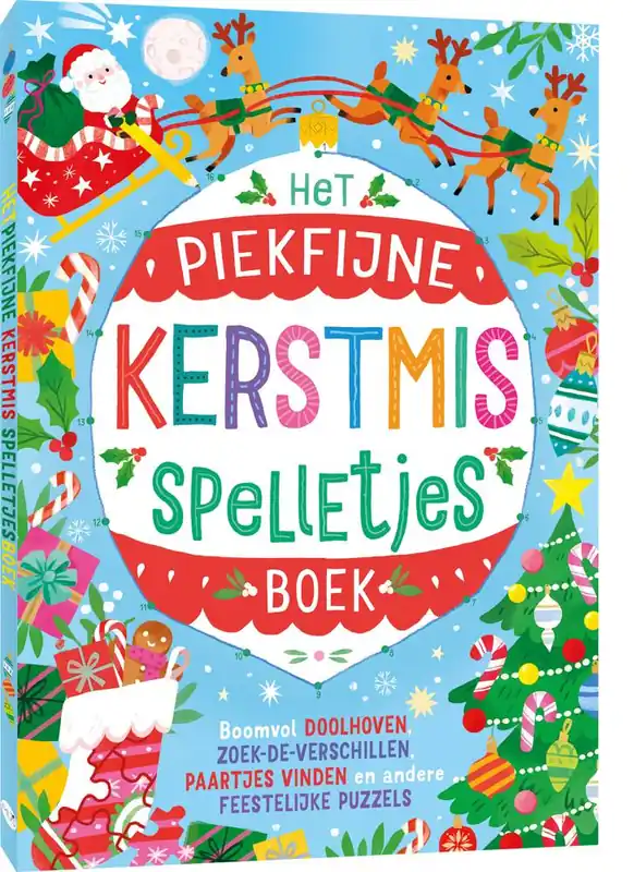 Het piekfijne Kerstmis spelletjesboek / Druk 1 Laatste Versie