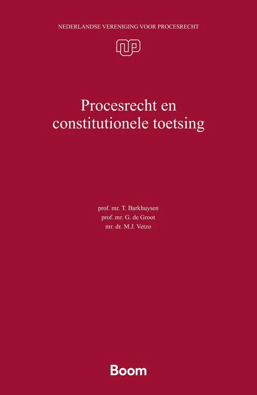 Procesrecht en constitutionele toetsing / Druk 1 Betaalbaar