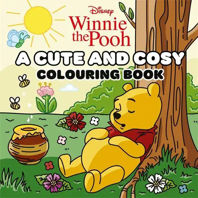 Disney Winnie the Pooh: A Cute and Cosy Colouring Book Alleen Vandaag