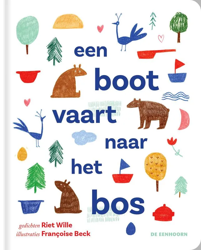 Een boot vaart naar het bos / Druk 1 Koop Online