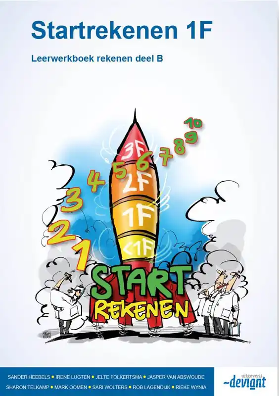Startekenen 1F Deel B rekenen Leerwerkboek / Druk 1 Laatste Versie