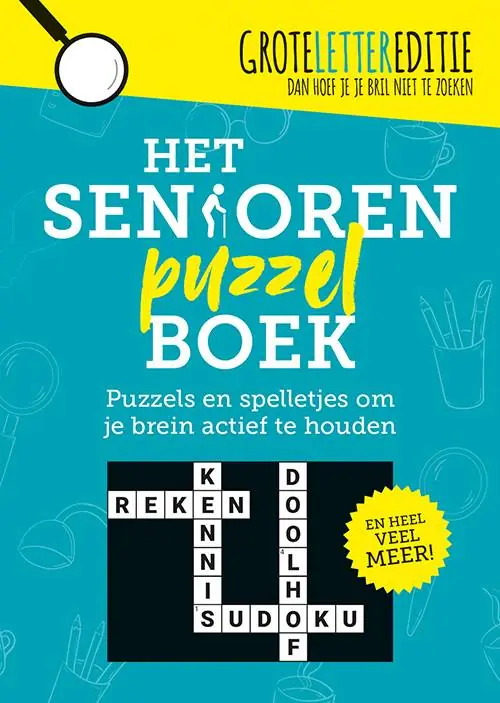 Het seniorenpuzzelboek / Druk 1 Hoge Kwaliteit