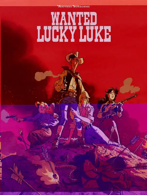 Aanbieding 04. wanted - lucky luke!