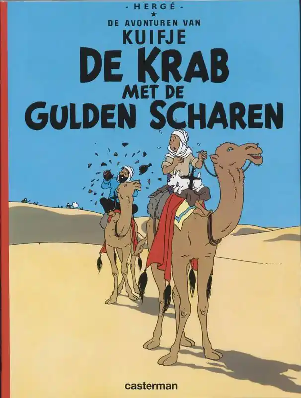 Lage Kosten Kuifje 8 de krab met de gulden scharen / Druk 1