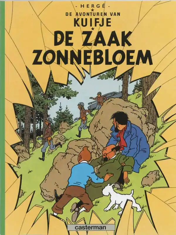 Kuifje 17 de zaak zonnebloem / Druk 1 Korting