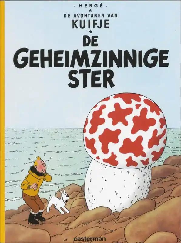 Premium Kuifje 9 de geheimzinnige ster / Druk 1