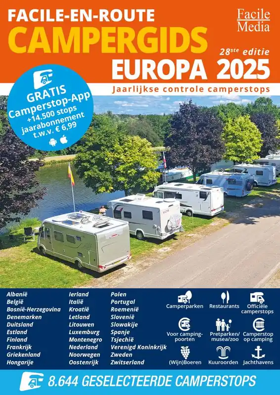 Campergids Europa 2025 / Druk 1 Koop Vandaag