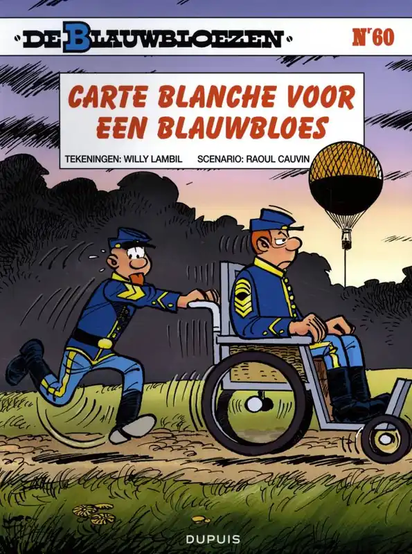 Lage Prijs Carte blanche voor een blauwbloes / Druk 1