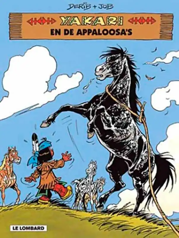 Merkproduct Yakari en de Appaloosa's / Druk 1