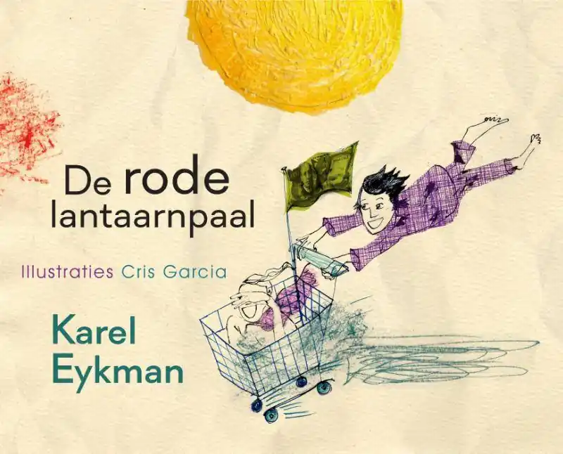 Direct Beschikbaar De rode lantaarnpaal / Druk 1
