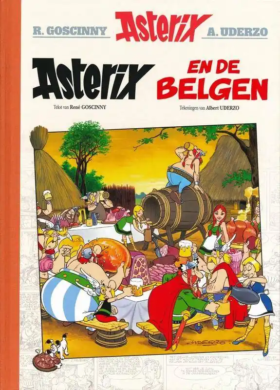 Asterix lu24. asterix en de belgen (luxe editie) Finale Uitverkoop