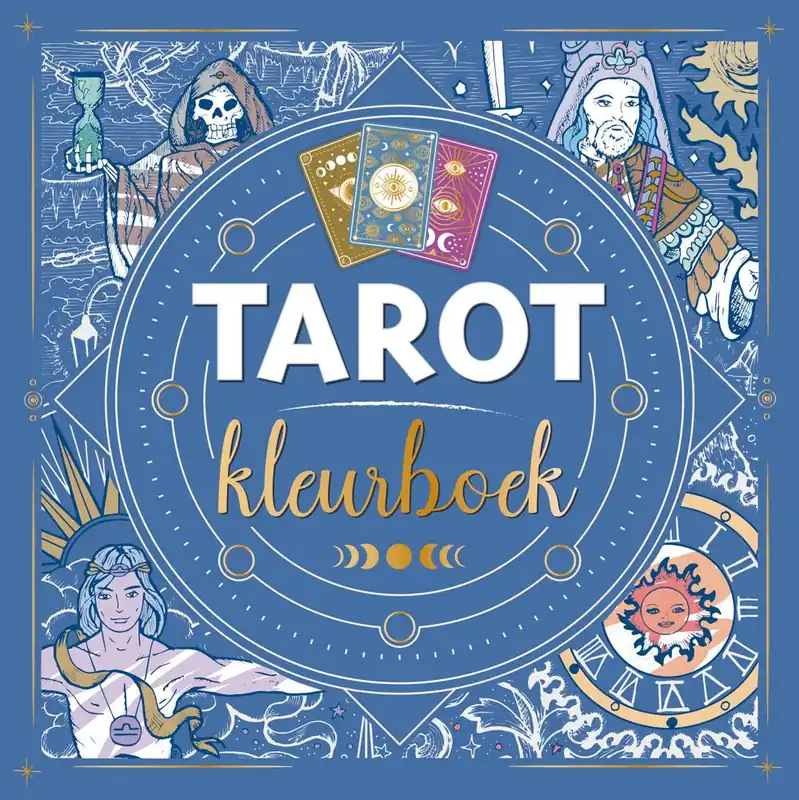 Hoge Kwaliteit Tarot kleurboek / Druk 1