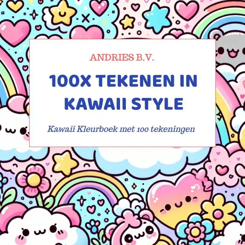 Favoriet 100x Tekenen in Kawaii Style / Druk 1