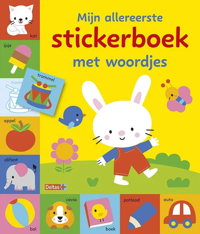 Mijn allereerste stickerboek met woordjes / Druk 1 Premium