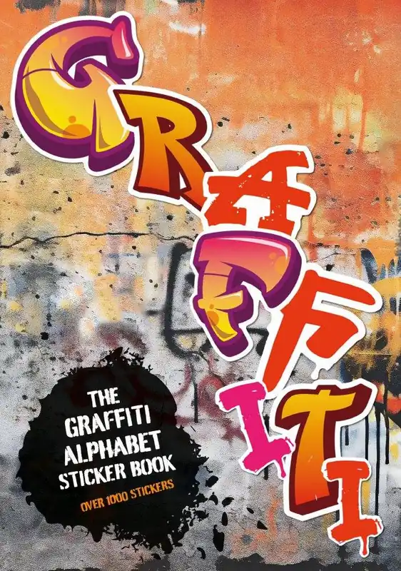 The Graffiti Alphabet Sticker Book Rechtstreeks Van De Fabrikant