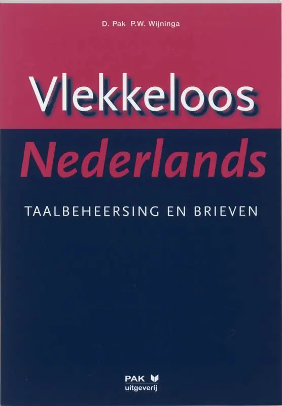 Rechtstreeks Van De Fabrikant Vlekkeloos Nederlands Taalbeheersing en brieven taalniveau 3F en 4F / Druk 7