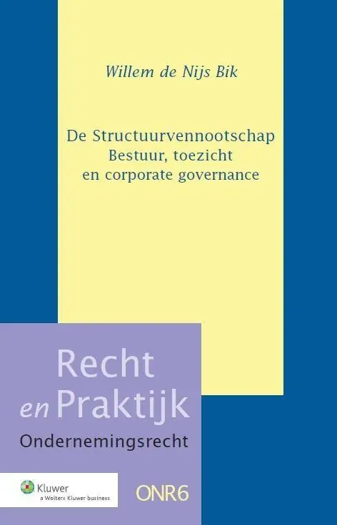 Aanbieding De structuurvennootschap / Druk 1
