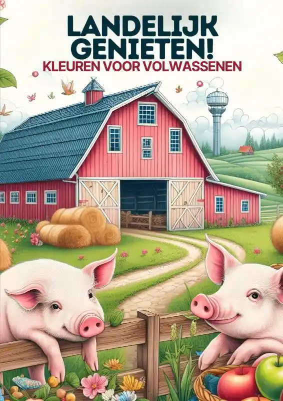 Koop Vandaag Kleuren voor Volwassenen - Landelijk Genieten! / Druk 1