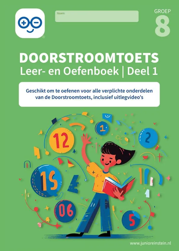 Gratis Verzending Doorstroomtoets 1 groep 8 Leer- en Oefenboek / Druk 1