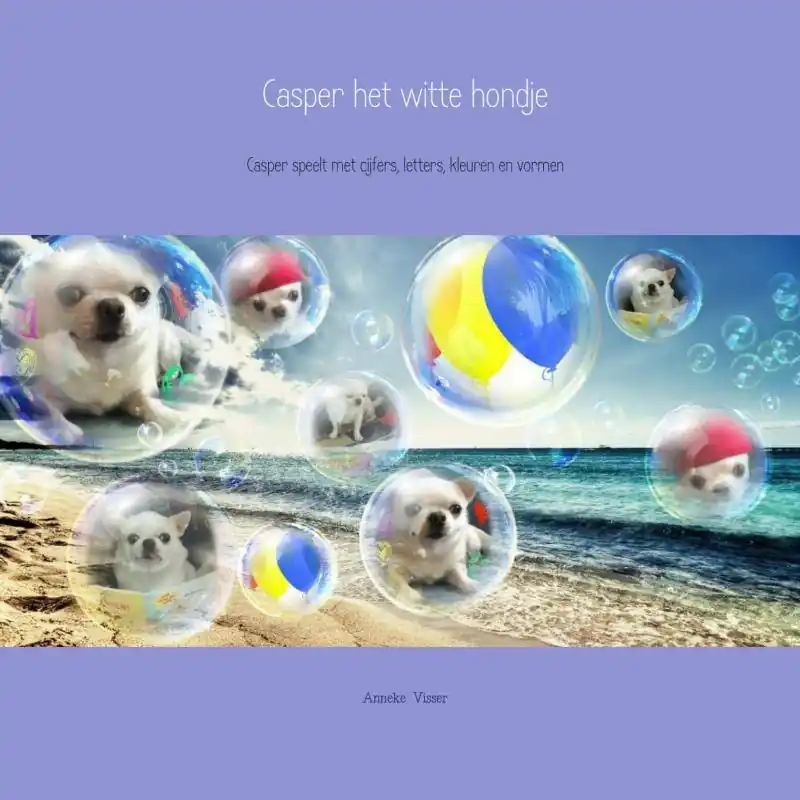 Superprijs Casper het witte hondje / Druk 1