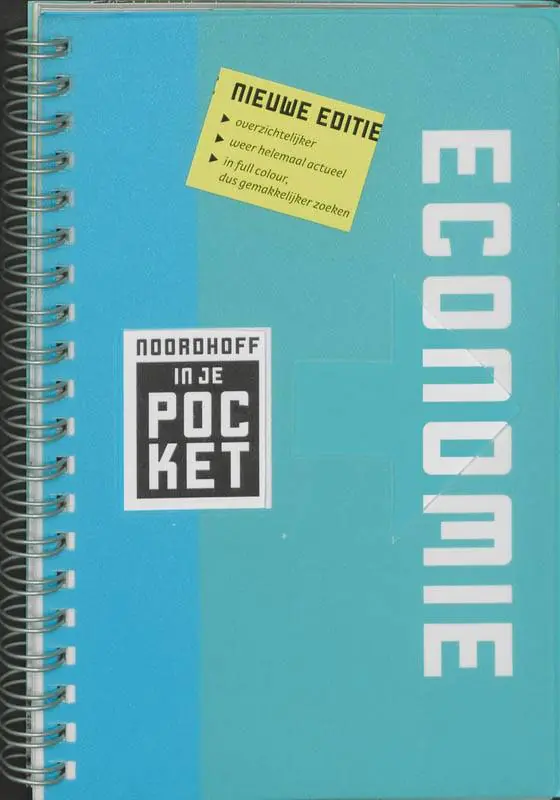 Tijdelijk Beschikbaar Noordhoff in je pocket Economie / Druk 1