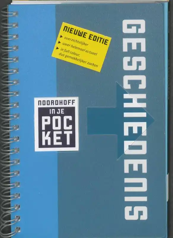 Noordhoff Geschiedenis in je pocket / Druk 1 Actieprijs