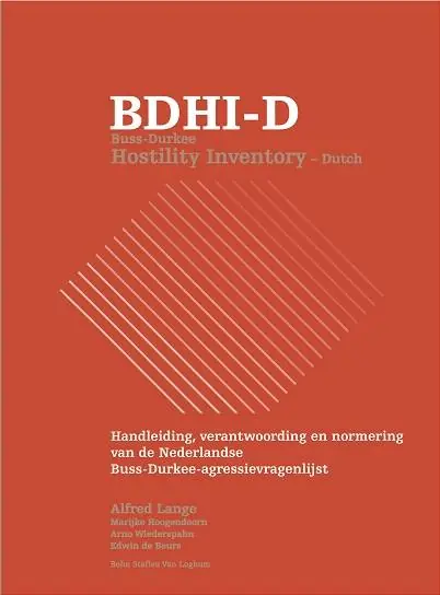 Buss-Durkee Hostility Inventory Dutch (BDHI-D) - handleiding / Druk 1 Dagaanbieding