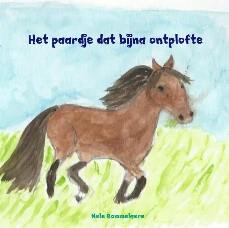 Het paardje dat bijna ontplofte / Druk 1 Hoge Kwaliteit