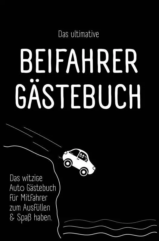 Actieprijs Das ultimative Beifahrer Gästebuch / 1 Edition