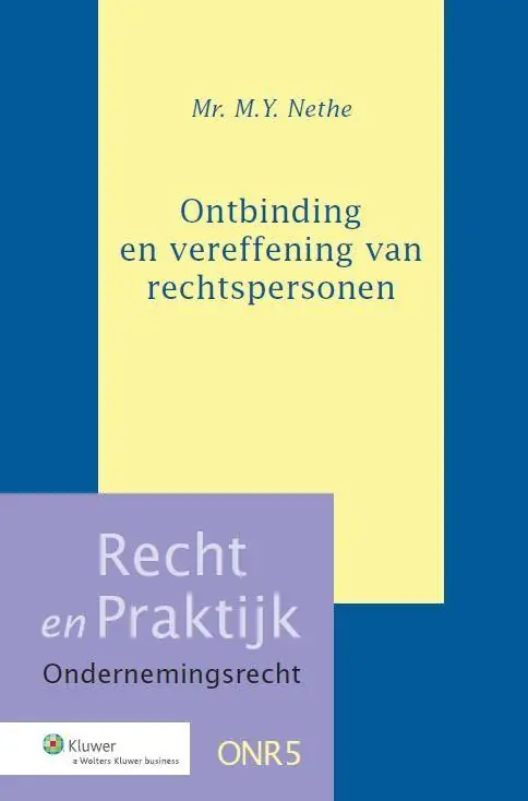 Ontbinding en vereffening van rechtspersonen / Druk 1 Dagaanbieding