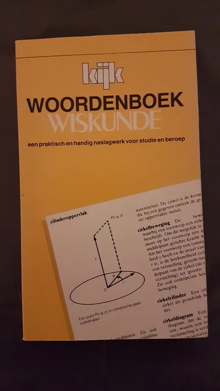 Woordenboek wiskunde - No Seizoensaanbieding