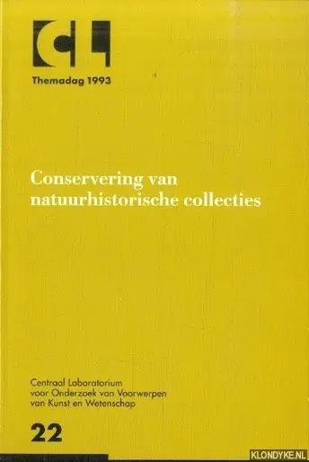 Conservering van natuurhistorische collecties - Roelofs, W.G.Th. - e.a. Gratis Retour